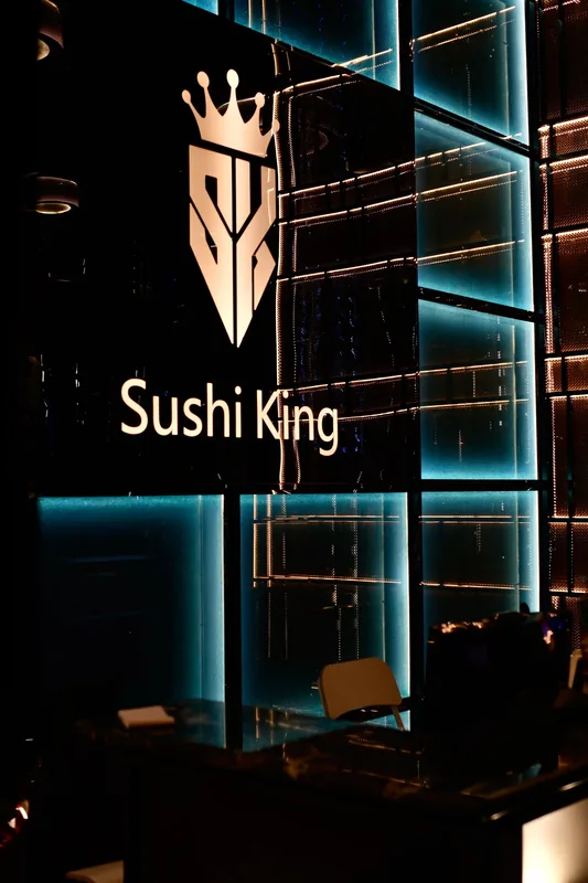 Sushi King Milano's scenic interior